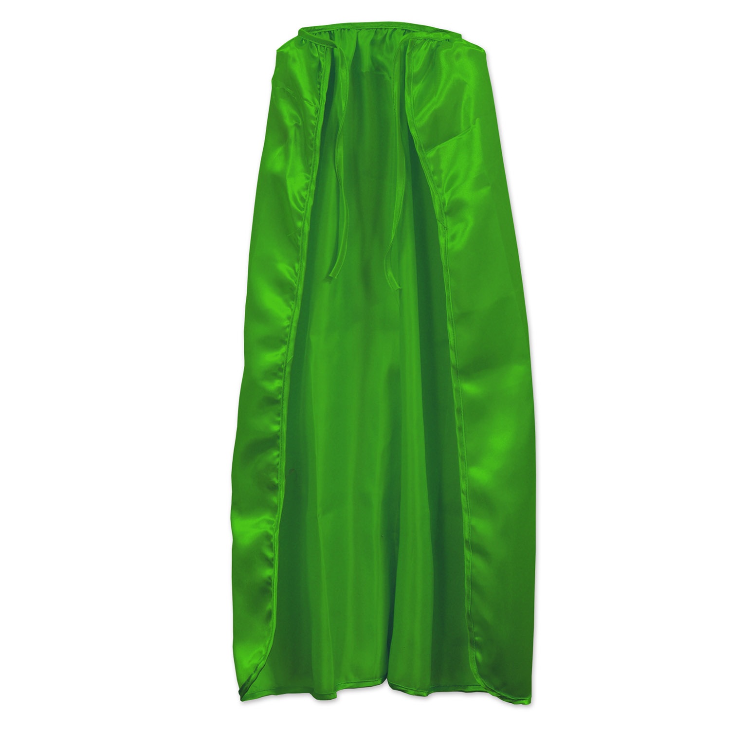 Beistle Club Pack of 12 Halloween Green Super Hero Capes 30"