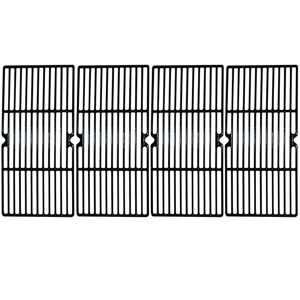 Outdoor Living and Style 4pc Matte Cast Iron Cooking Grid for Oklahoma Joe Gas Grills 37.25