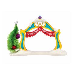 Dept 56 Department 56 Dr. Seuss The Grinch "Who-Ville Welcome Arch" Christmas Figurine #4043418