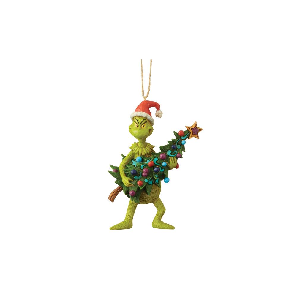 Dept 56 Jim Shore Grinch and Tree Christmas Ornament