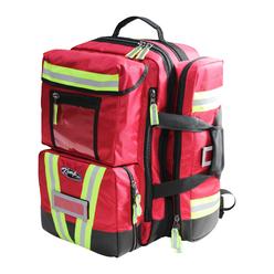 Kemp USA 16" Premium Red and Black Ultimate EMS Backpack