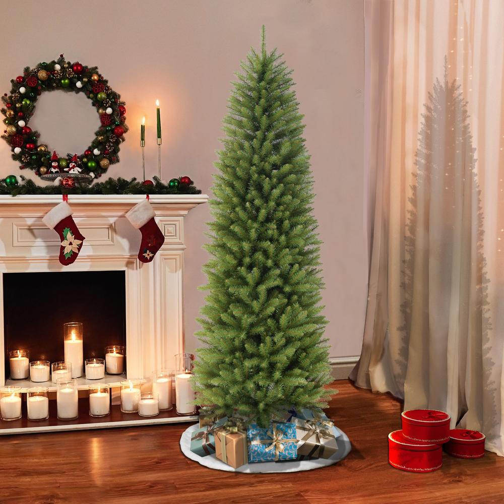 CC Christmas Decor 5' Pencil Fraser Fir Artificial Christmas Tree with Stand, Unlit