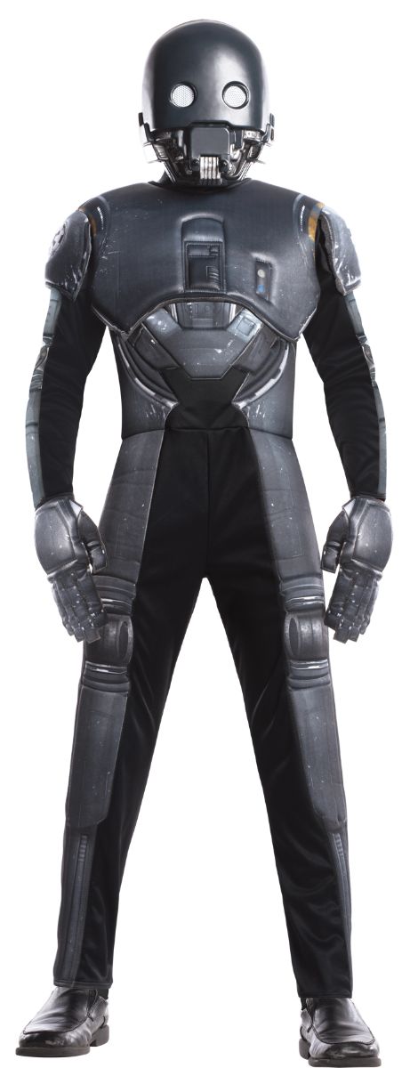 The Costume Center Black and Silver Boy Child K 2SO Halloween Costume - Small