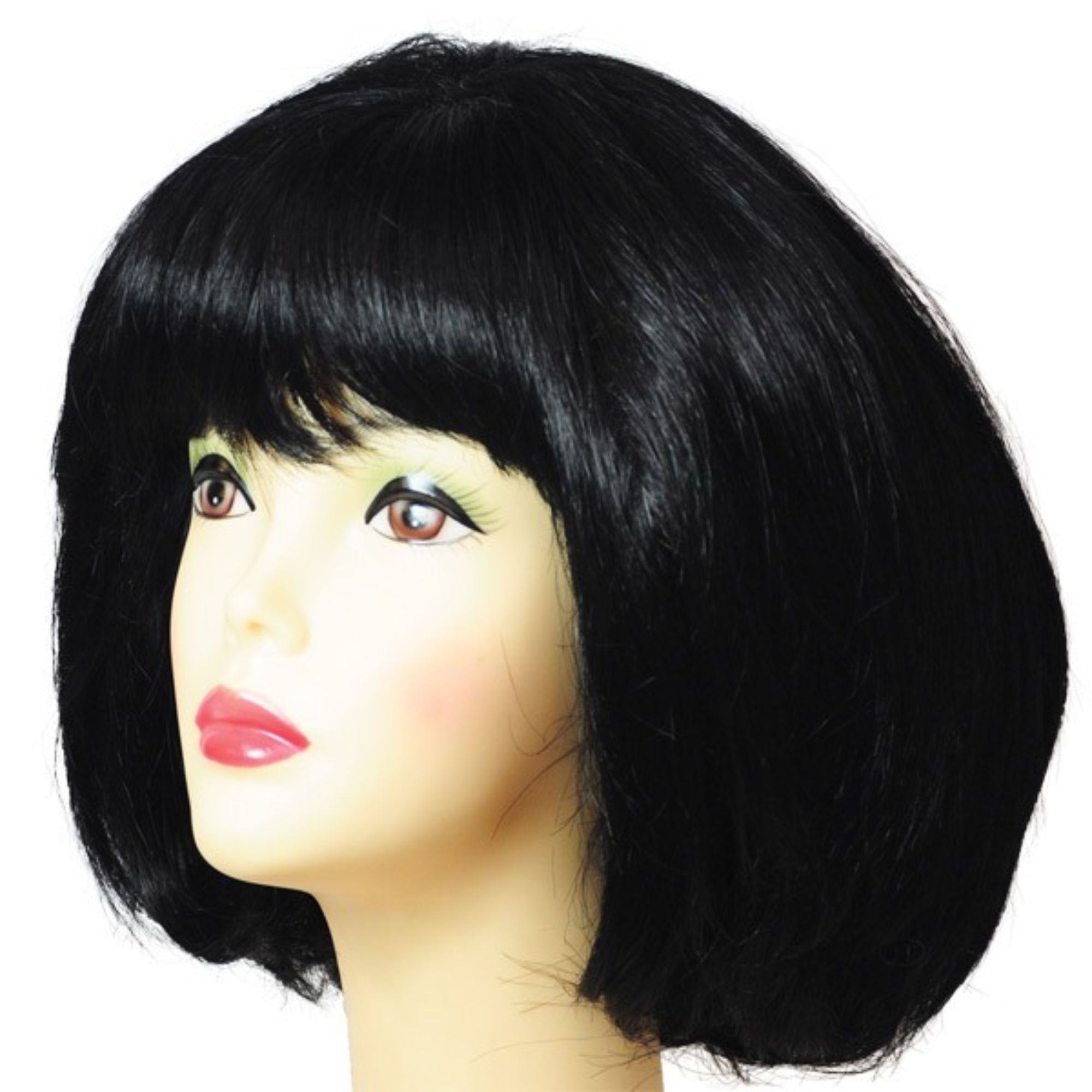 The Costume Center Black Women Adult Halloween Wig Costume Accessory - One Size
