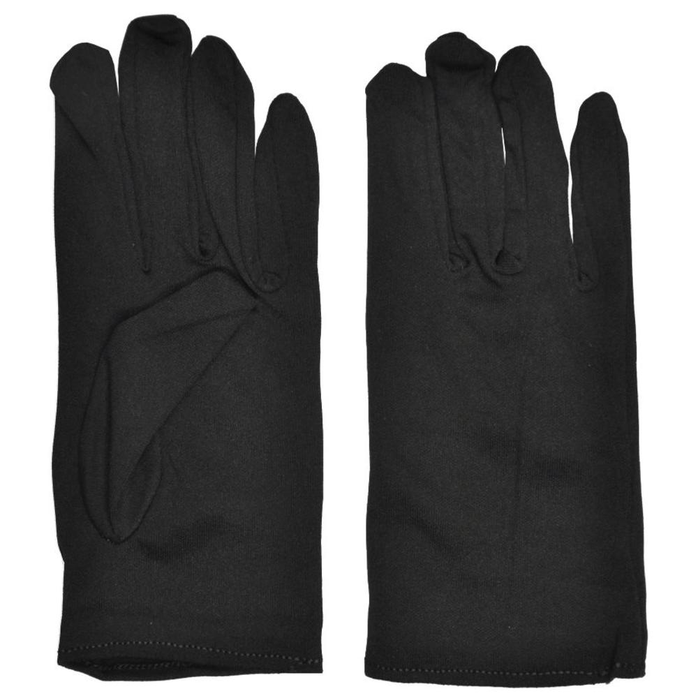 The Costume Center Black Solid Unisex Adult Halloween Gloves Costume Accessory - One Size