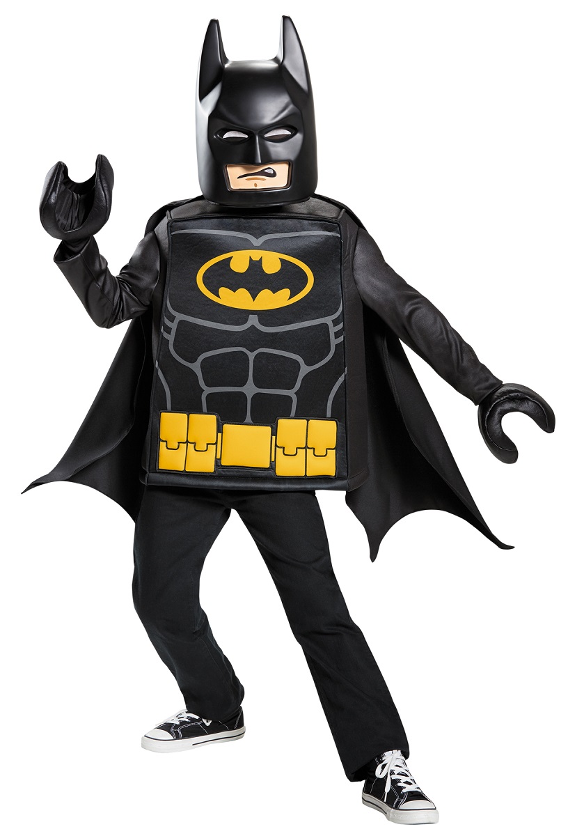 The Costume Center Black and Yellow Batman Lego Classic Child Boys Halloween Costume - Small