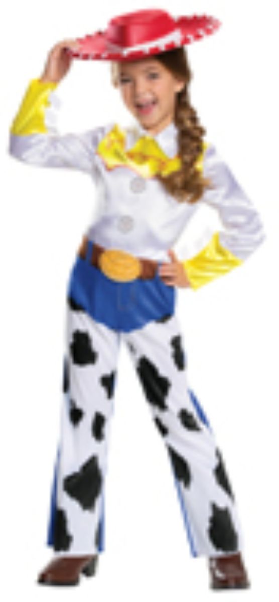 The Costume Center White and Yellow Jessie Classic One Piece Costume 4-6 Size