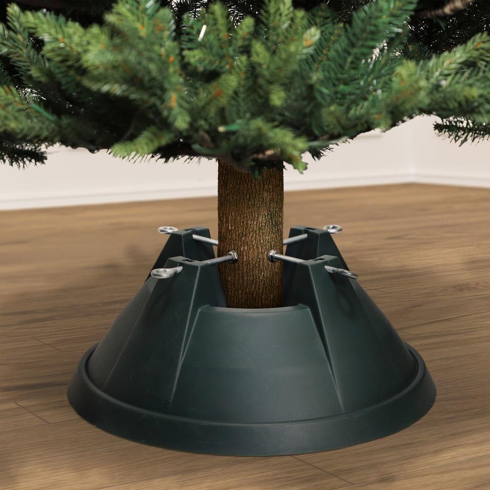 CC Christmas Decor 19" Green Live Christmas Tree Stand - For Trees up to 8ft Tall