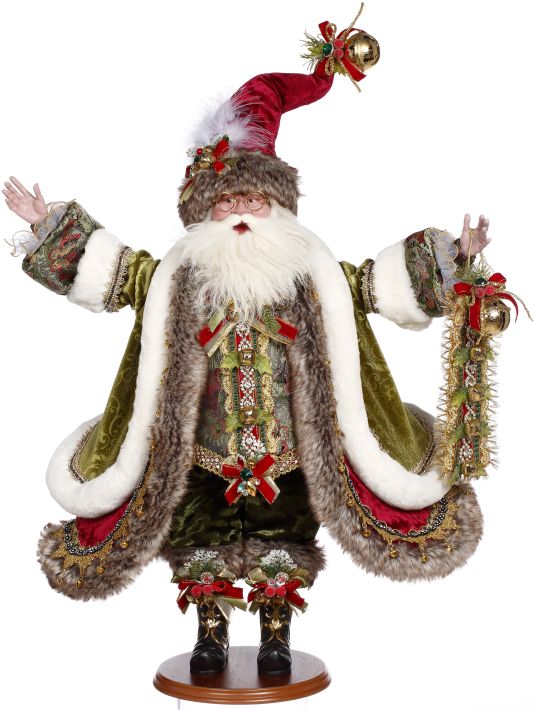 Mark Roberts Christmas Sleigh Ride Santa Figurine - 26"