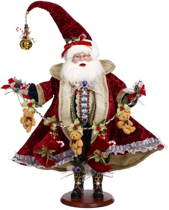 Mark Roberts Joy of Christmas Santa Figurine - 24.5"