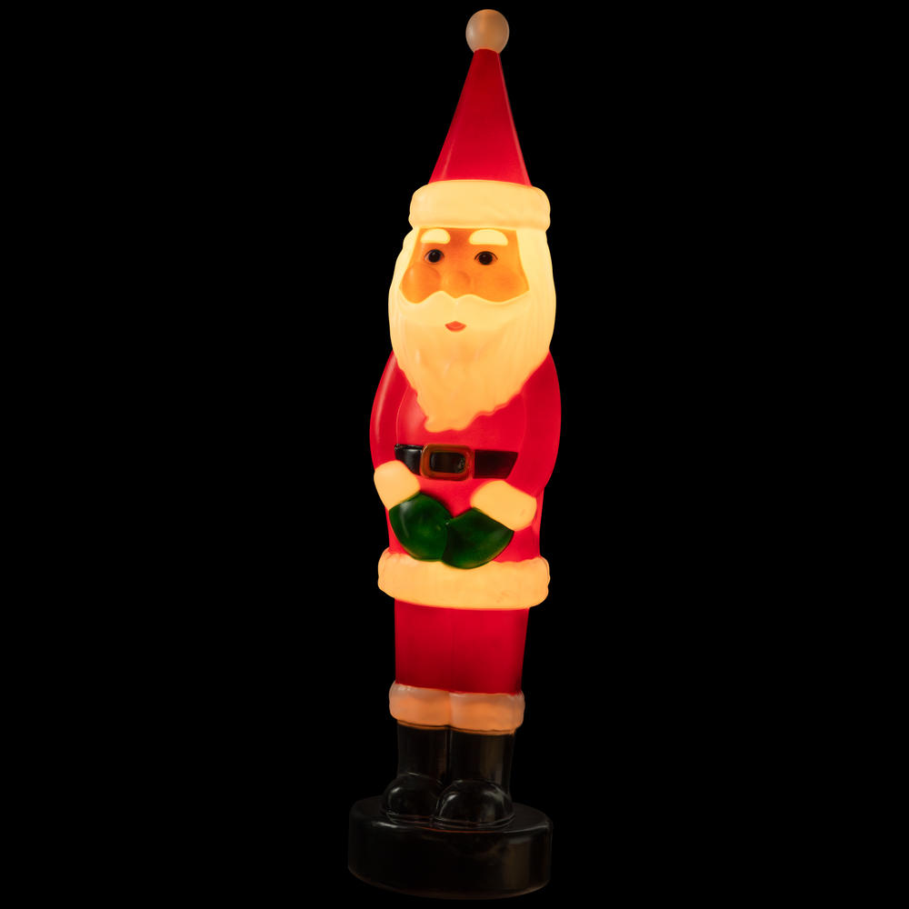 Northlight 42" Lighted Santa Claus Blow Mold Outdoor Christmas Decoration