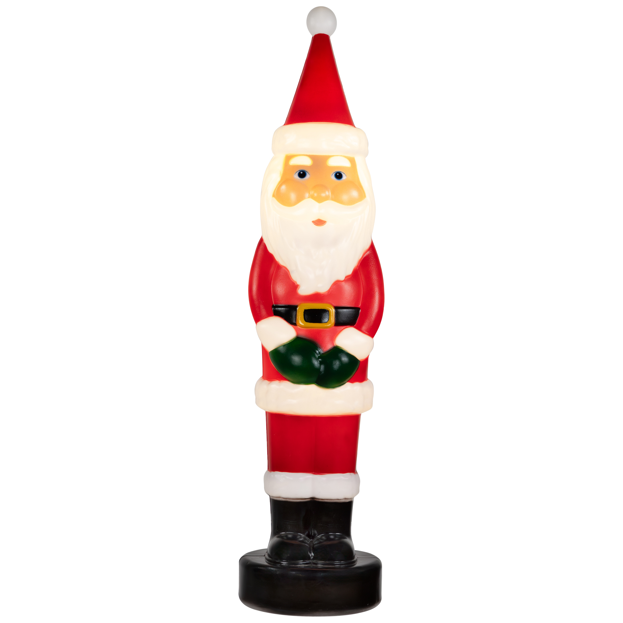 Northlight 42" Lighted Santa Claus Blow Mold Outdoor Christmas Decoration