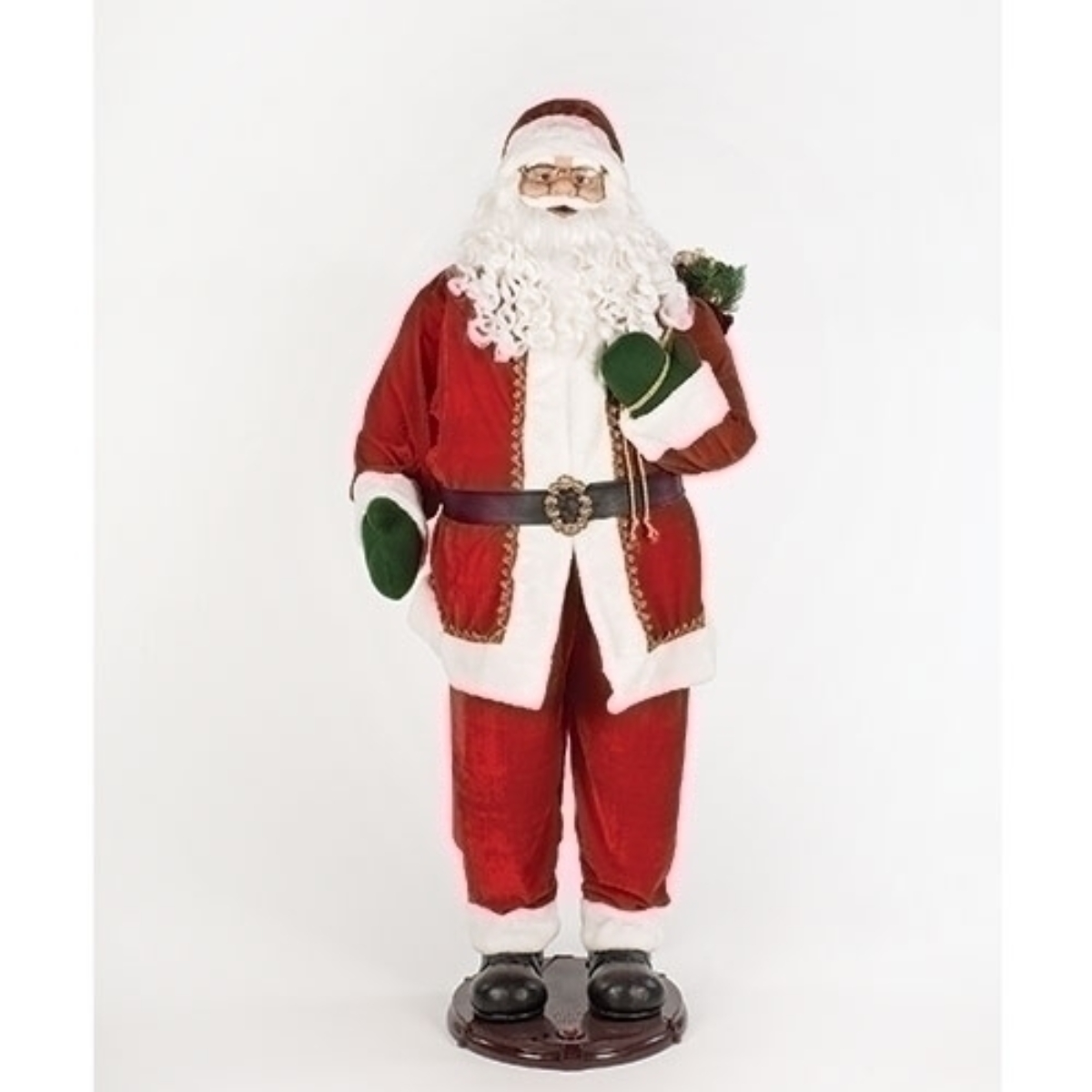Roman 60" Standing Motion Santa Claus Christmas Figure
