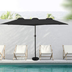 grand patio napoli deluxe 12 ft curvy aluminum offset umbrella Garden Winds Replacement Canopy Top Cover Compatible with The 12' An innovative auto GRANDPATIO, Patio Umbrella, 12ft Round