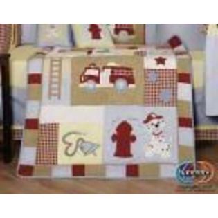 Boutique Brand New Geenny Baby Boy Firetruck 13pcs Crib Bedding Set Firetruck 13pcs Crib Bedding Set