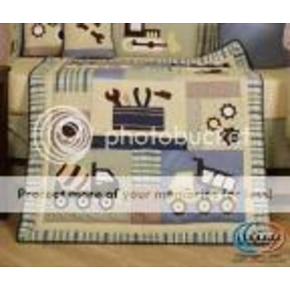 GEENNY Boutique Brand New GEENNY Baby Boy Constructor 13PCS CRIB BEDDING SET