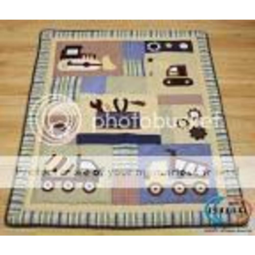 GEENNY Boutique Brand New GEENNY Baby Boy Constructor 13PCS CRIB BEDDING SET