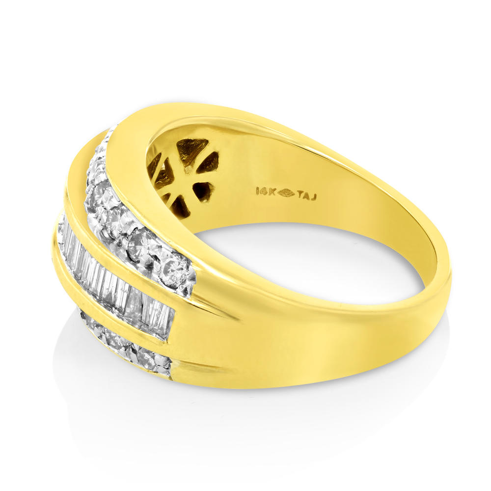 Nu al Noordoosten Ijveraar Vir Jewels 1 cttw Diamond Wedding Band 14K Yellow Gold Bridal Engagement  Ring Size 6