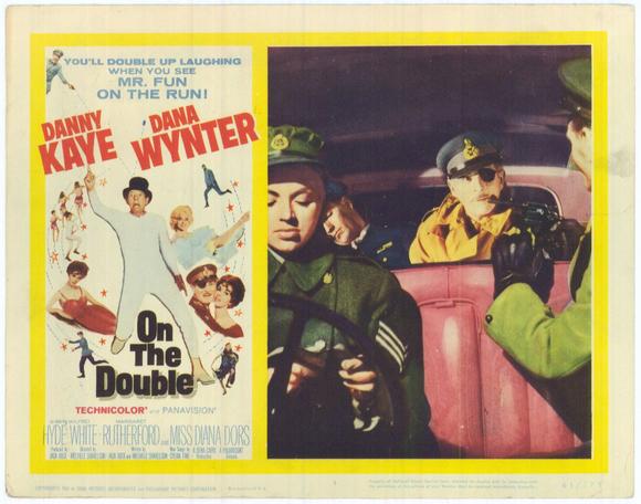 Pop Culture Graphics On The Double Poster Movie B 11 x 14 In - 28cm x 36cm Danny Kaye Dana Wynter Wilfrid Hyde-White Margaret Rutherford Diana Dors