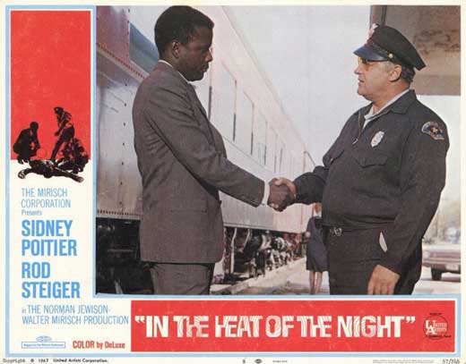 Pop Culture Graphics In the Heat of the Night Poster Movie H 11 x 14 In - 28cm x 36cm Sidney Poitier Rod Steiger Warren Oates Lee Grant