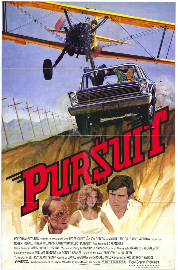 Pop Culture Graphics The Pursuit of D.B. Cooper Poster Movie 11 x 17 In - 28cm x 44cm Robert Duvall Treat Williams Kathryn Harrold Ed Flanders