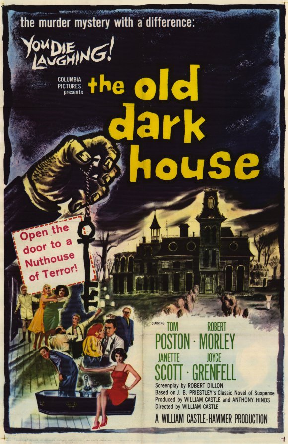 Pop Culture Graphics The Old Dark House Poster Movie 11 x 17 In - 28cm x 44cm Tom Poston Robert Morley Janette Scott Joyce Grenfell Mervyn Johns