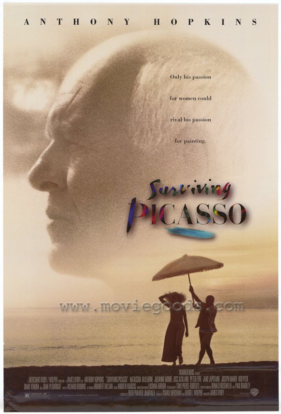 Pop Culture Graphics Surviving Picasso Poster Movie 11 x 17 In - 28cm x 44cm Anthony Hopkins Natascha (Natasha) McElhone Julianne Moore Joss Ackland