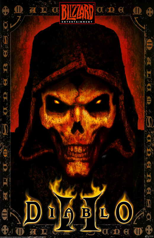 Pop Culture Graphics Diablo 2 Poster Video Game 11 x 17 In - 28cm x 44cm
