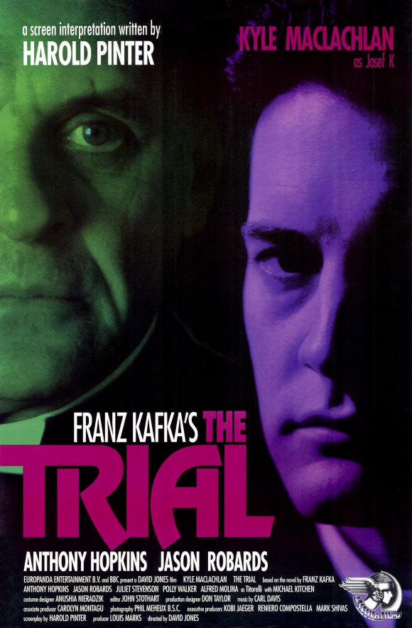Pop Culture Graphics The Trial Poster Movie B 11 x 17 In - 28cm x 44cm Kyle MacLachlan Anthony Hopkins Jason Robards Jr. Polly Walker Juliet Stevenso