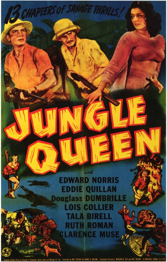 Pop Culture Graphics Jungle Queen Poster Movie 11 x 17 In - 28cm x 44cm