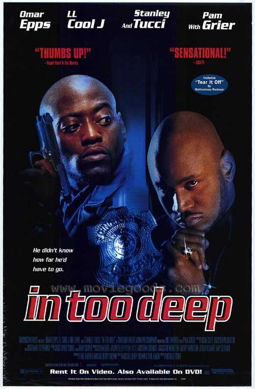 Pop Culture Graphics In Too Deep Poster Movie B 11 x 17 In - 28cm x 44cm Omar Epps Stanley Tucci L.L. Cool J. Pam Grier Veronica Webb Nia Long