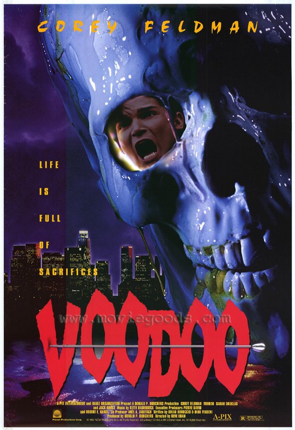 Pop Culture Graphics Voodoo Poster Movie 11 x 17 In - 28cm x 44cm Corey Feldman Sarah Douglas Jack Nance Joel J. Edwards