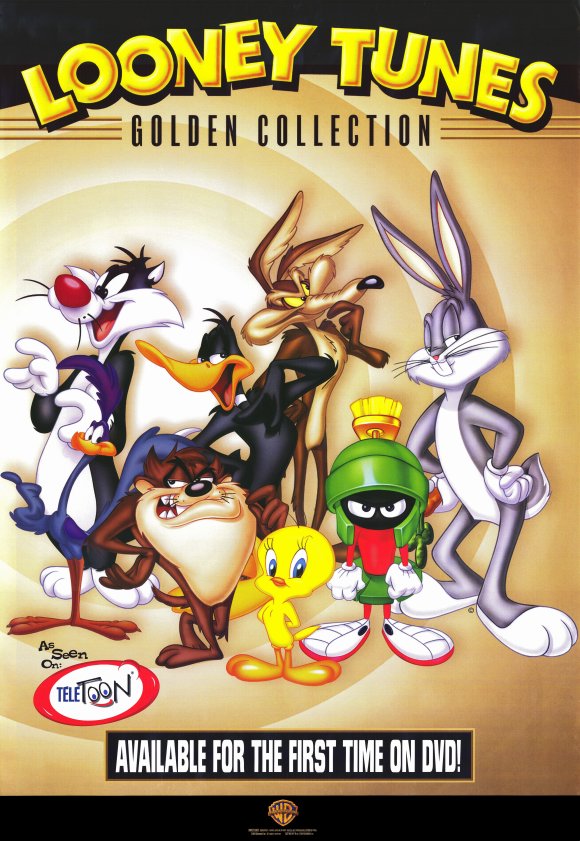Pop Culture Graphics Warner Brothers Looney Tunes Cartoons Poster Movie B 11 x 17 In - 28cm x 44cm