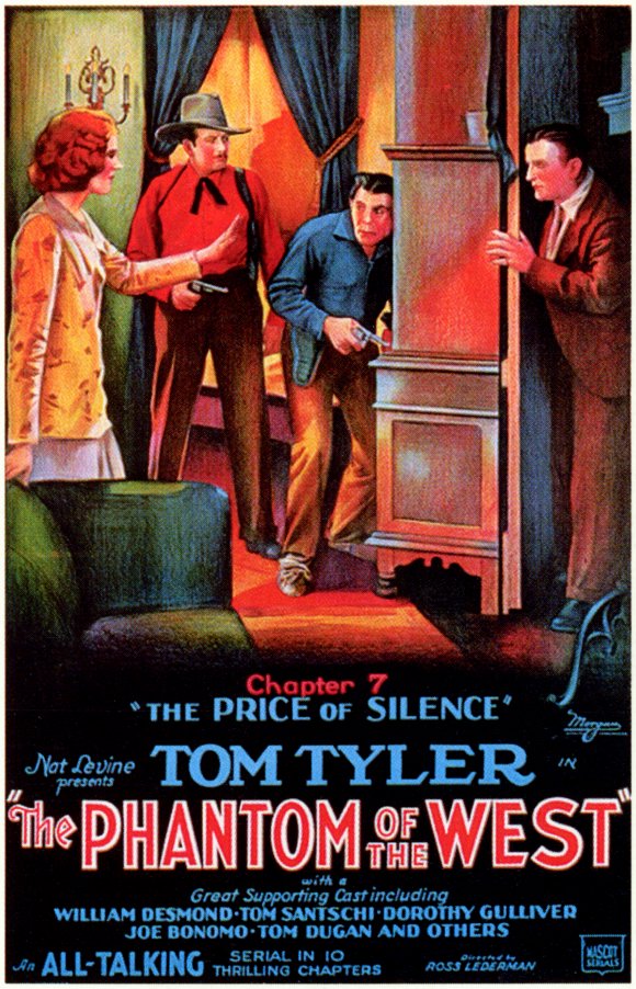 Pop Culture Graphics Phantom of the West Poster Movie I 11 x 17 In - 28cm x 44cm William Desmond Thomas Santschi Tom Tyler