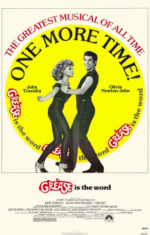 Pop Culture Graphics Grease Poster Movie F 11 x 17 In - 28cm x 44cm John Travolta Olivia Newton-John Jeff Conaway Stockard Channing Didi Conn Eve Ard