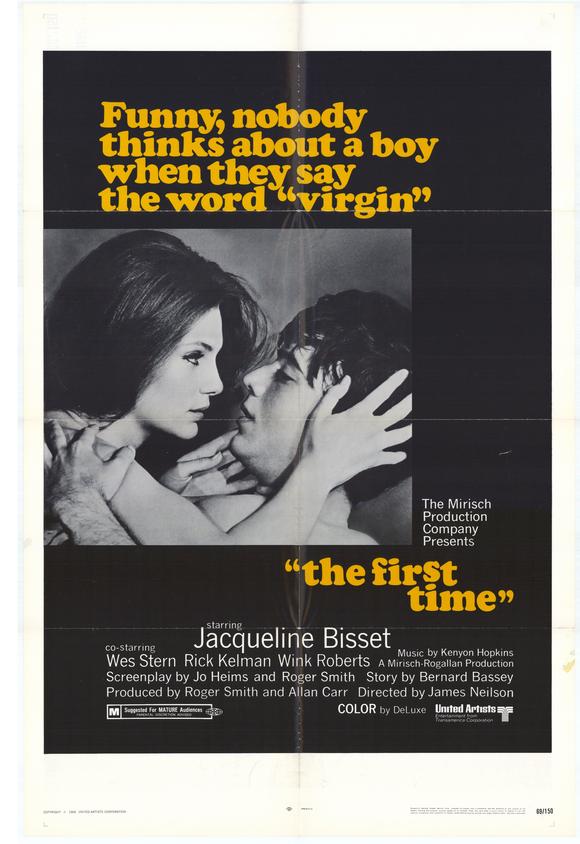 Pop Culture Graphics The First Time Poster Movie 11 x 17 In - 28cm x 44cm Jacqueline Bisset Wes Stern Rick Kelman Wink Roberts