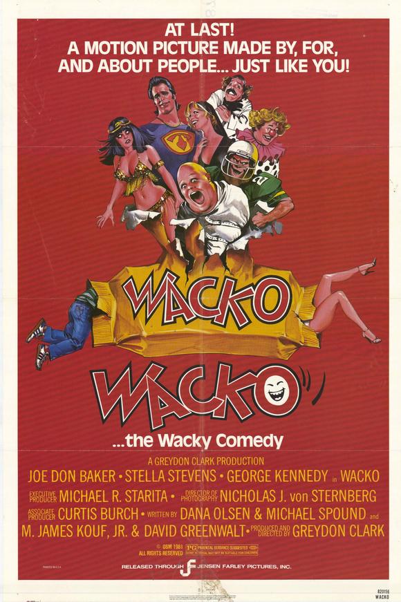 Pop Culture Graphics Wacko Poster Movie 11 x 17 In - 28cm x 44cm Stella Stevens George Kennedy Joe Don Baker Andrew (Dice Clay) Silverstein