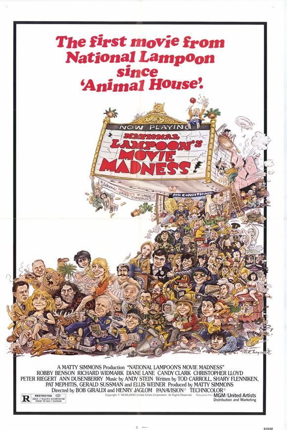 Pop Culture Graphics Movie Madness Poster Movie 27 x 40 Inches - 69cm x 102cm Peter Riegert Diane Lane Candy Clark Teresa Ganzel