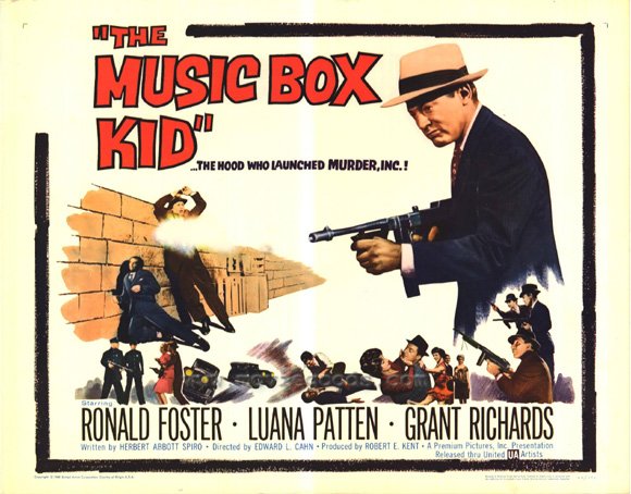 Pop Culture Graphics The Music Box Kid Poster Movie Half Sheet 22 x 28 Inches - 56cm x 72cm Ron Foster Luana Patten Grant Richards Johnny Seven