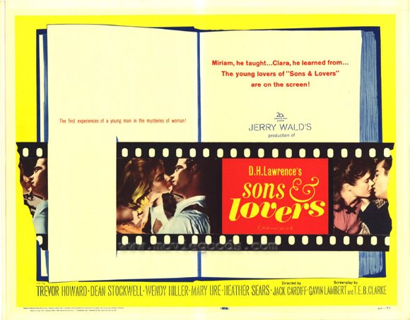 Pop Culture Graphics Sons and Lovers Poster Movie Half Sheet 22 x 28 Inches - 56cm x 72cm Trevor Howard Dean Stockwell Wendy Hiller Mary Ure