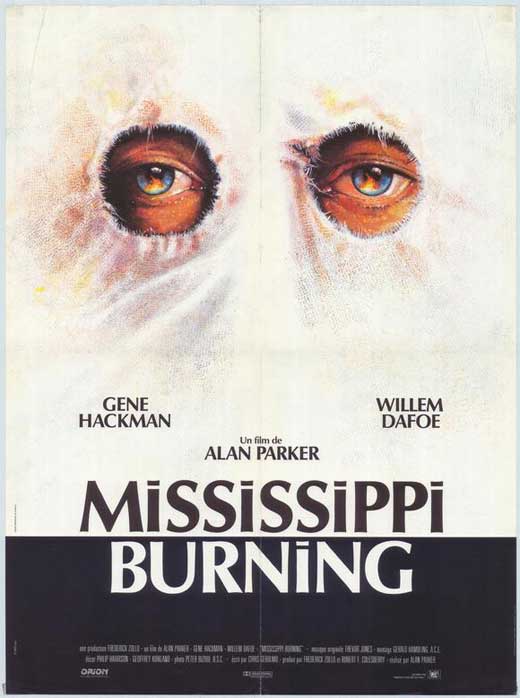 Pop Culture Graphics Mississippi Burning Poster Movie French 27 x 40 Inches - 69cm x 102cm Gene Hackman Willem Dafoe Frances McDormand Brad Dourif