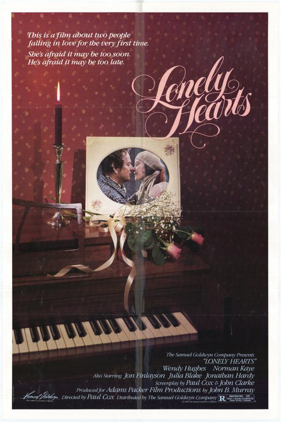 Pop Culture Graphics Lonely Hearts Poster Movie 27 x 40 Inches - 69cm x 102cm Wendy Hughes Norman Kaye Jon Finlayson Julia Blake