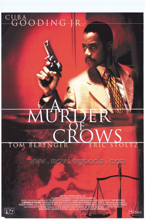 Pop Culture Graphics A Murder of Crows Poster Movie 27 x 40 Inches - 69cm x 102cm Cuba Gooding Jr. Tom Berenger Marianne Jean-Baptiste Eric Stoltz