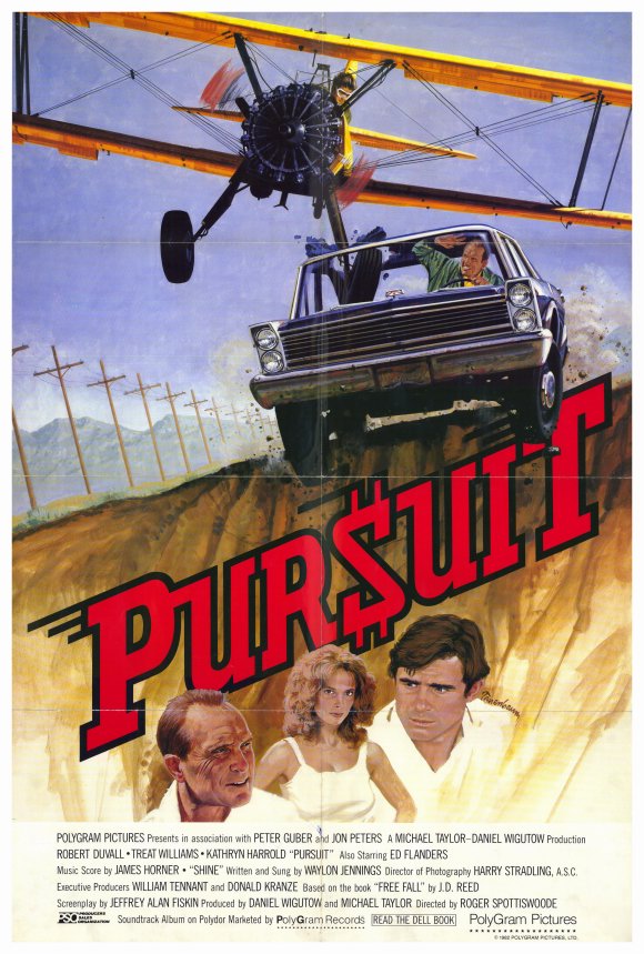 Pop Culture Graphics The Pursuit of D.B. Cooper Poster Movie 27 x 40 Inches - 69cm x 102cm Robert Duvall Treat Williams Kathryn Harrold