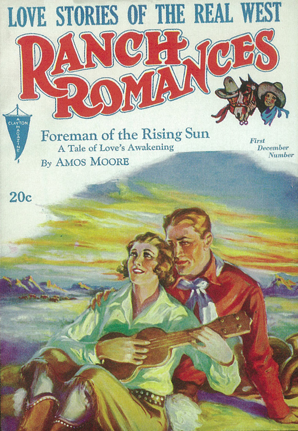 Pop Culture Graphics Rangeland Romances PULP Novel Poster Movie Pulp Cover 11 x 17 Inches - 28cm x 44cm