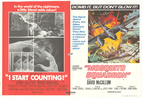 Pop Culture Graphics I Start Counting/Mosquito Squadron Poster Movie 27 x 40 Inches - 69cm x 102cm Jenny Agutter Lally Bowers Fay Compton
