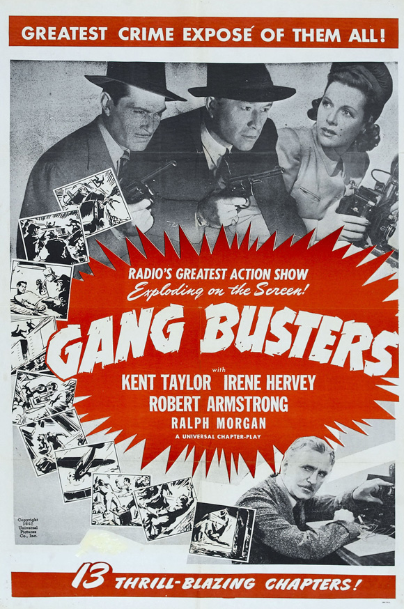 Pop Culture Graphics Gang Busters Poster Movie B 27 x 40 Inches - 69cm x 102cm Kent Taylor Irene Hervey Ralph Morgan Robert Armstrong