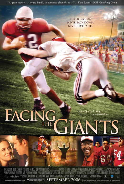 Pop Culture Graphics Facing the Giants Poster Movie 27 x 40 Inches - 69cm x 102cm Erin Bethea James Blackwell Bailey Cave Shannen Fields