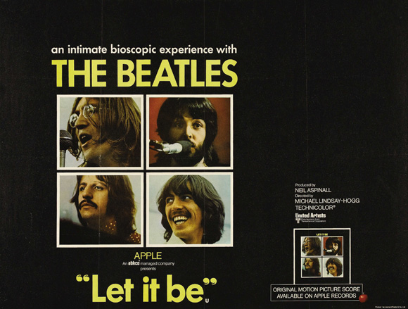 Pop Culture Graphics Let it Be Poster Movie 30 x 40 Inches - 77cm x 102cm Beatles John Lennon Paul McCartney George Harrison