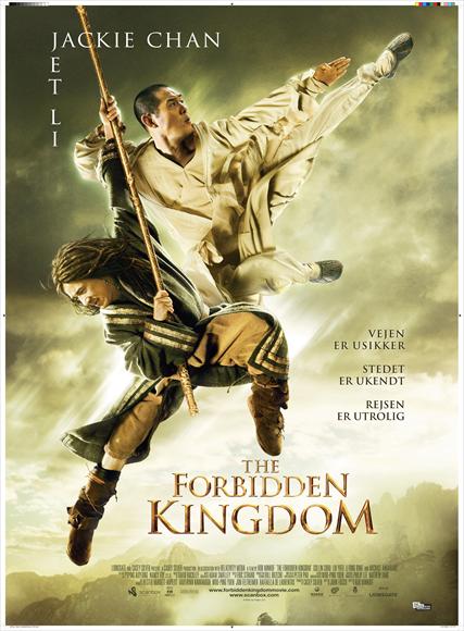 Pop Culture Graphics The Forbidden Kingdom Poster Movie Danish 27 x 40 Inches - 69cm x 102cm Jet Li Jackie Chan